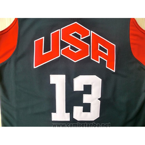 Camiseta USA 2012 Chris Paul #13 Negro